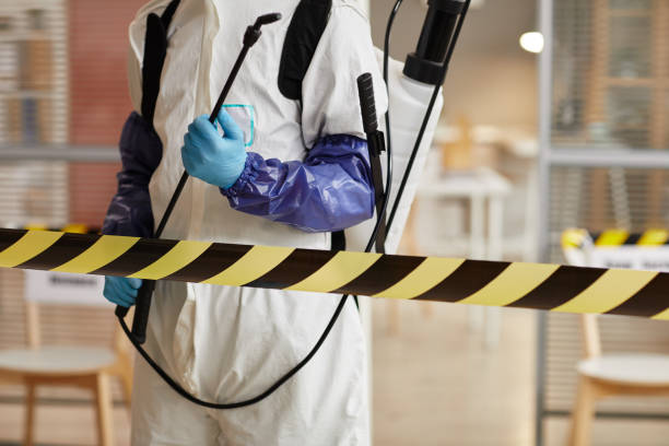 Professional Biohazard Cleanup technician working in Clayton, CA